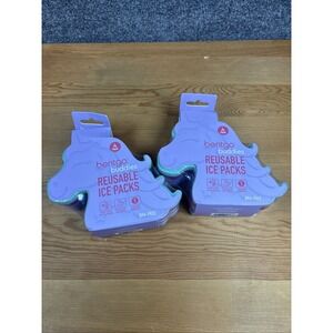 2~Bentgo‎ Buddies Reusable Ice Packs Slim Unicorn Lunch Boxes 4 Pack